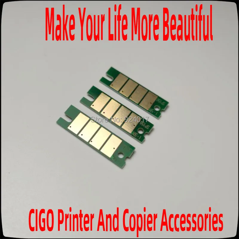 Для Ricoh SP 400 450 SP400 SP450 принтера тонер чип для 408059 408060 408061 408062 408063 картридж