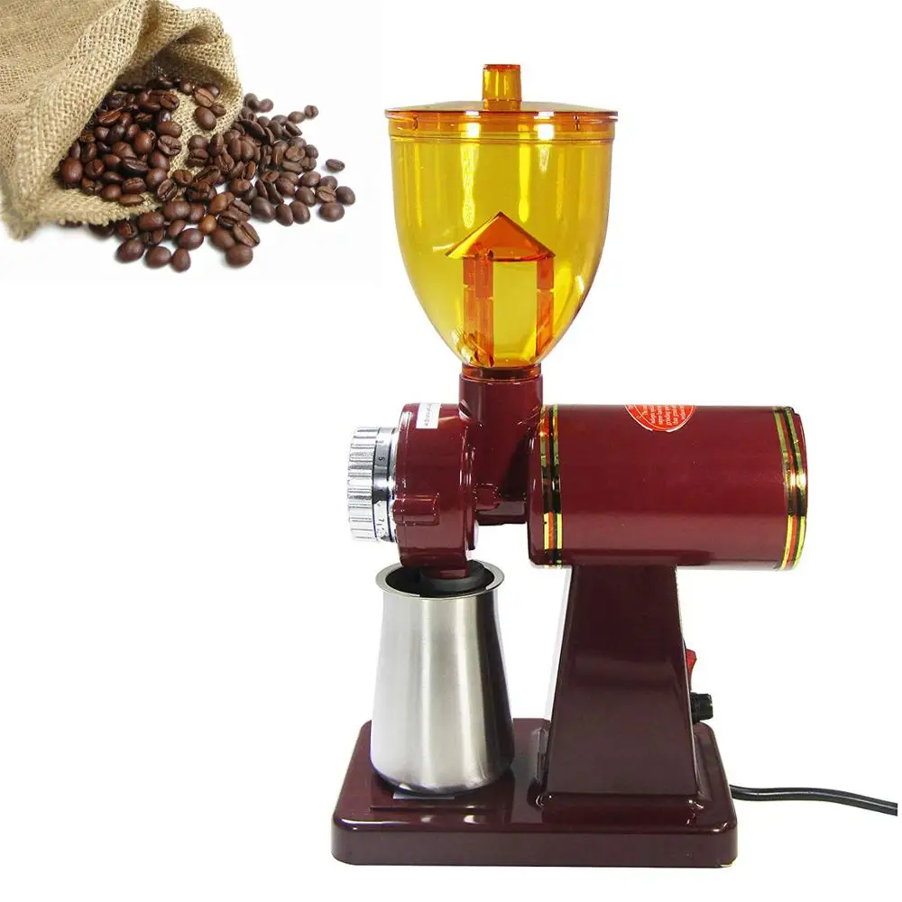 

New Electric Automatic 250g Coffee Burr Grinder Coffee Burr Mill Coffee Bean Grinder Household Coffee Grinding Machine CE