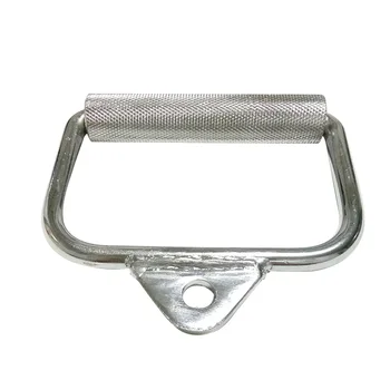 

Outdoors Anti-slip Stirrup Reduce Weight Steel Fitness Handle Grip D Shape Cable Crossover Single Home Gym Attachment Workout