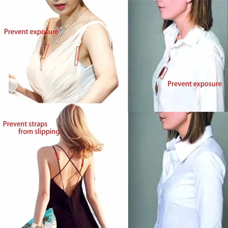 Mode-band-3-Meter-Doppelseitigem-Klebeband-Sichere-Band-K-rper-Kleidung-Klar-Streifen-Wasserdicht-Medizinische-Band