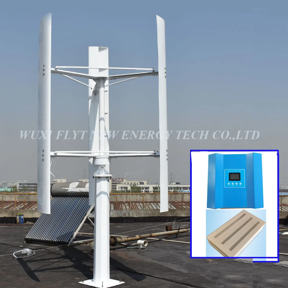Home use 1000w 2000w 48v 96v 120v rooftop wind turbine generator kit full setAlternative Energy