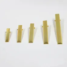 50 шт./лот, золотистые металлические заколки для волос "Аллигатор", заколки для волос Korker, бант 32 мм/42 мм/46 мм/56 мм/76 мм