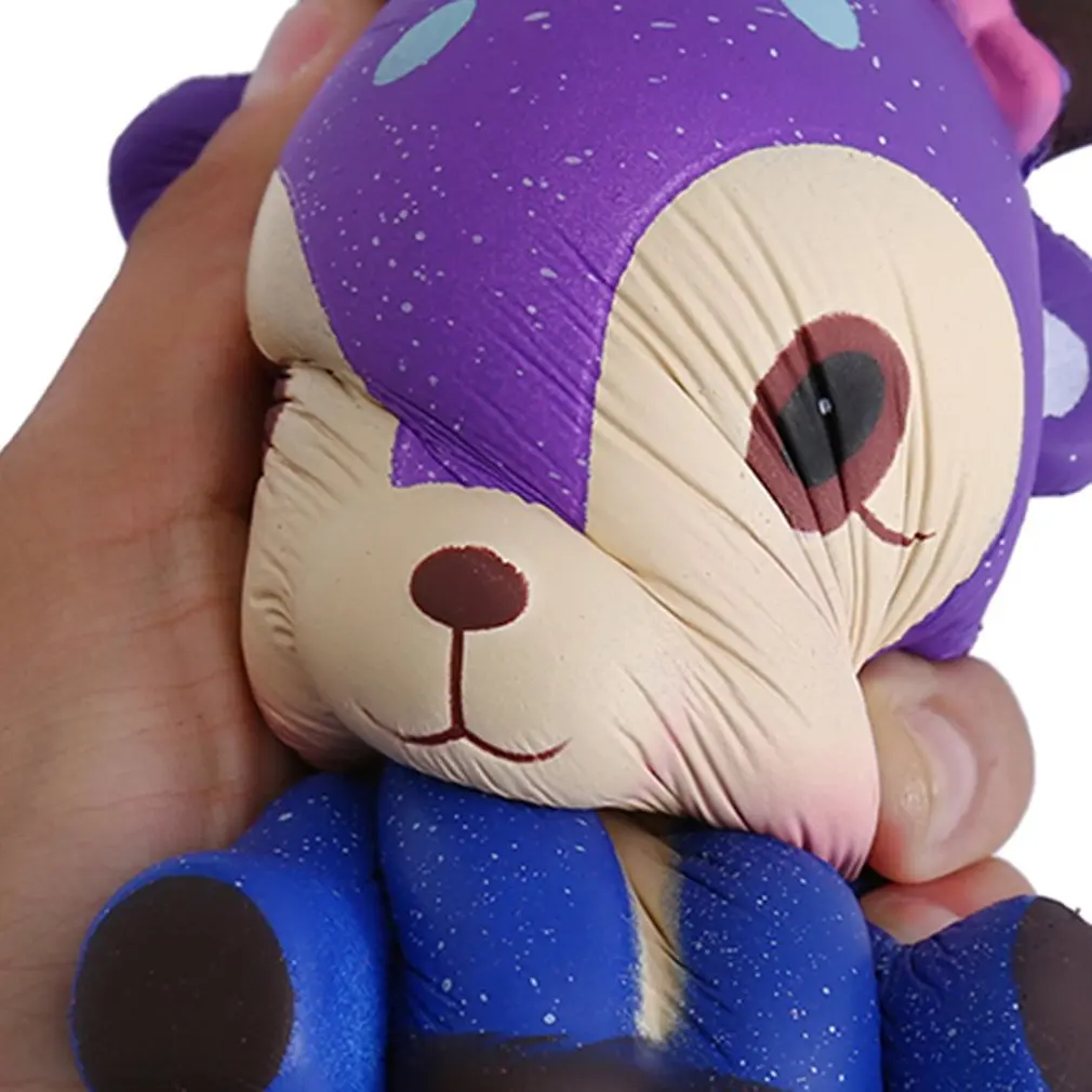 Мягкие игрушки мультфильм звездное небо олень мягкий медленно поднимающийся крем ароматизированные игрушки для детей Kawaii антистресс игрушки для снятия стресса