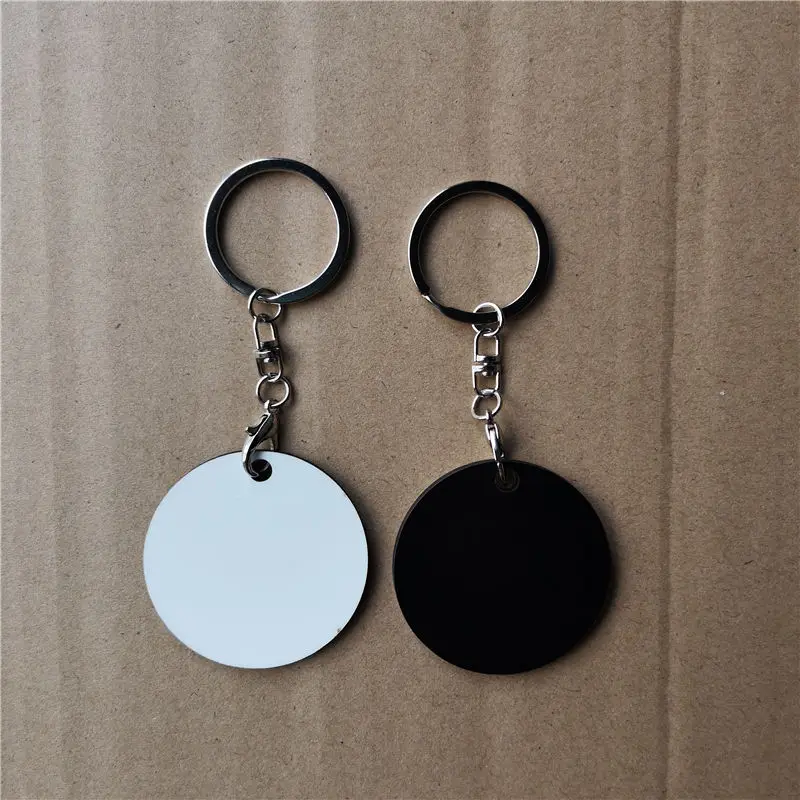 Wooden keychains sublimation