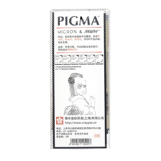 Fineliners Drawing Micron Pigma Black  Pencils Drawing Sakura Micron -  1pcs Sakura - Aliexpress