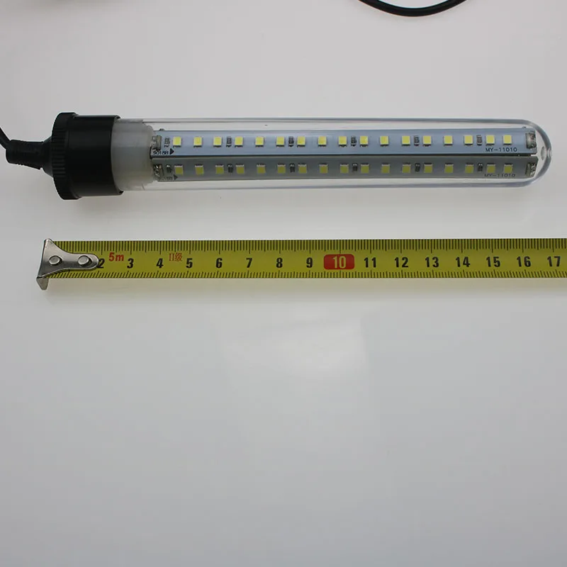 5 в 12 В 6,5 Вт USB подводный ночной рыболовный светильник, водонепроницаемая лодка, погружной ультра яркий с выключателем питания, рыболовные принадлежности