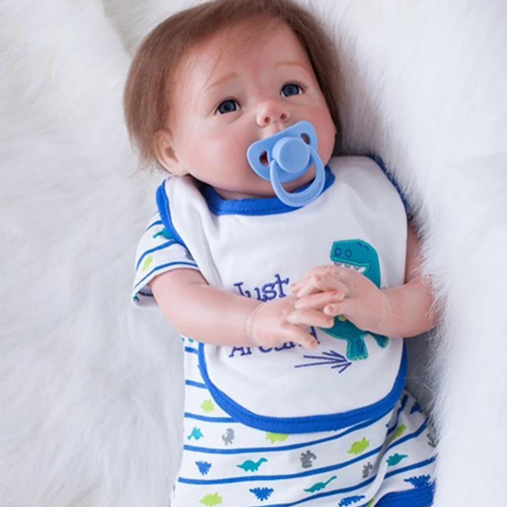 OtardDolls Bebe Baby Reborn Doll 22 дюймов 55 см силиконовый винил Bebe Reborn boy куклы для новорожденных реалистичные игрушки для малышей в подарок