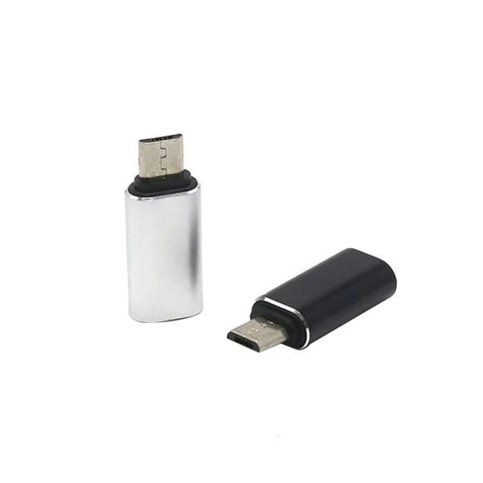 10 шт. type-C Мужской к USB Женский OTG адаптер конвертер кабель для Android смартфон планшет OD889