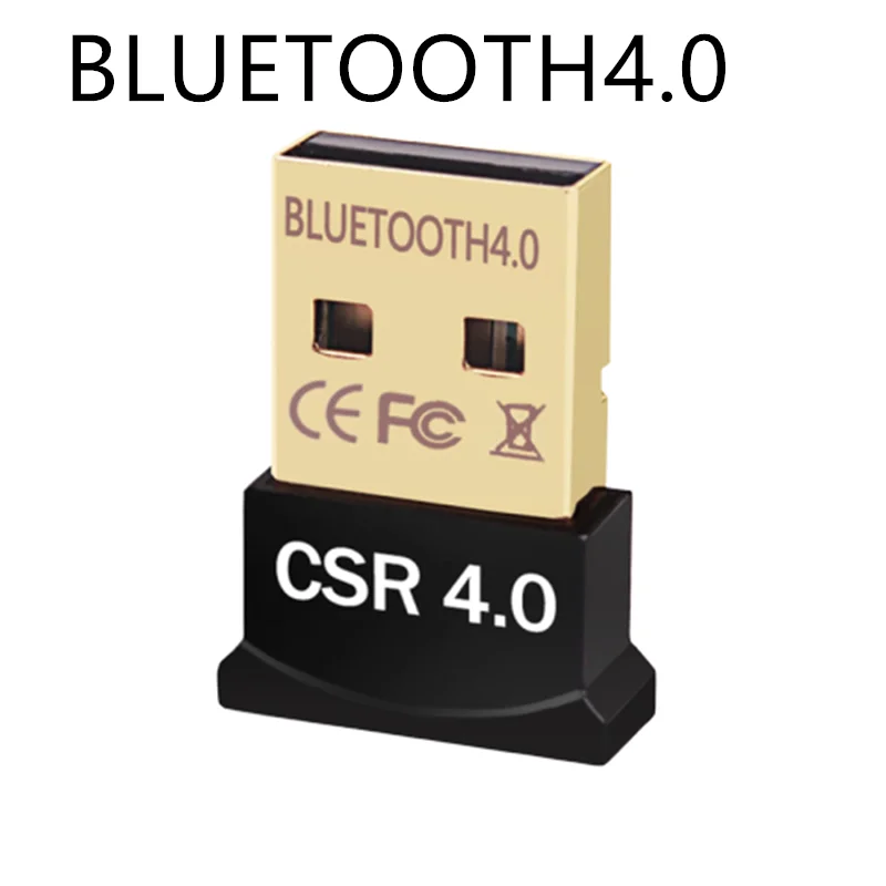 Беспроводной USB Bluetooth 5,0 4,0 адаптер передатчик музыкальный приемник Мини BT5.0 ключ аудио адаптер для компьютера ПК ноутбук планшет - Цвет: 4.0