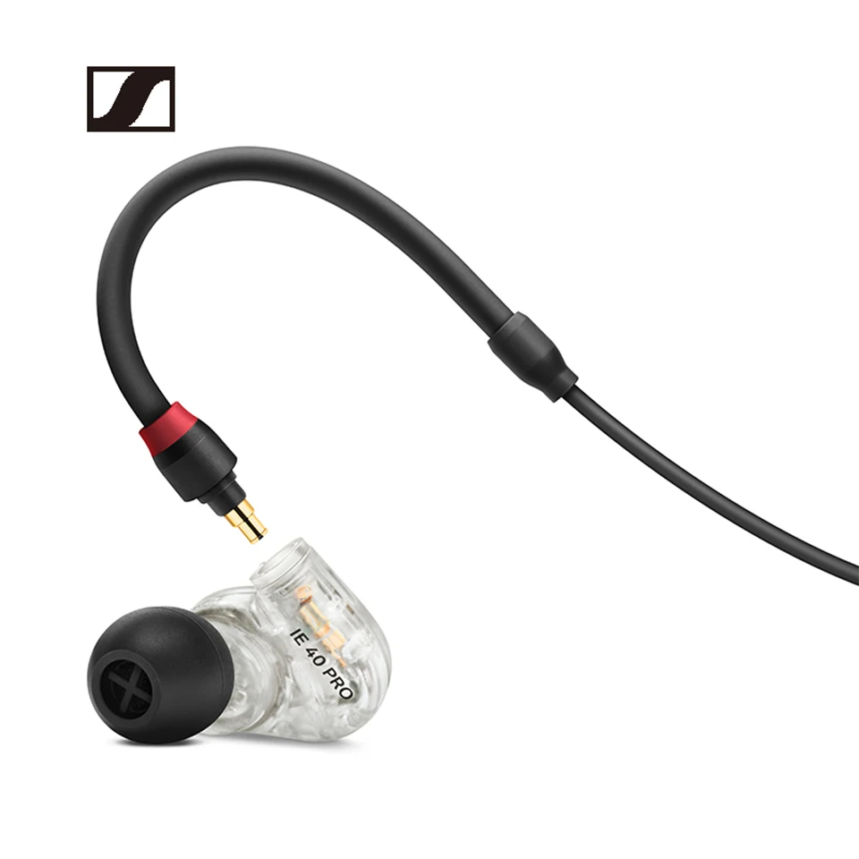 Sennheiser IE40PRO Precise Monitoring Earphones Wired HIFI Headset Sport Earbuds Noise Isolation Headphone Replaceable Cable