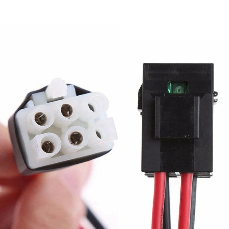 6P DC Мощность кабель 30Amp предохранитель для Kenwood радио TS-50s TS-60s TS-140 TS-440 TS-450 Icom OPC-025D Alinco DX-70T 77 70TH 16AWG провода