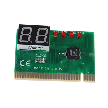 

2-Digit PC Computer Mother Board Debug Post Card Analyzer PCI Motherboard Tester Diagnostics Display For Desktop PC