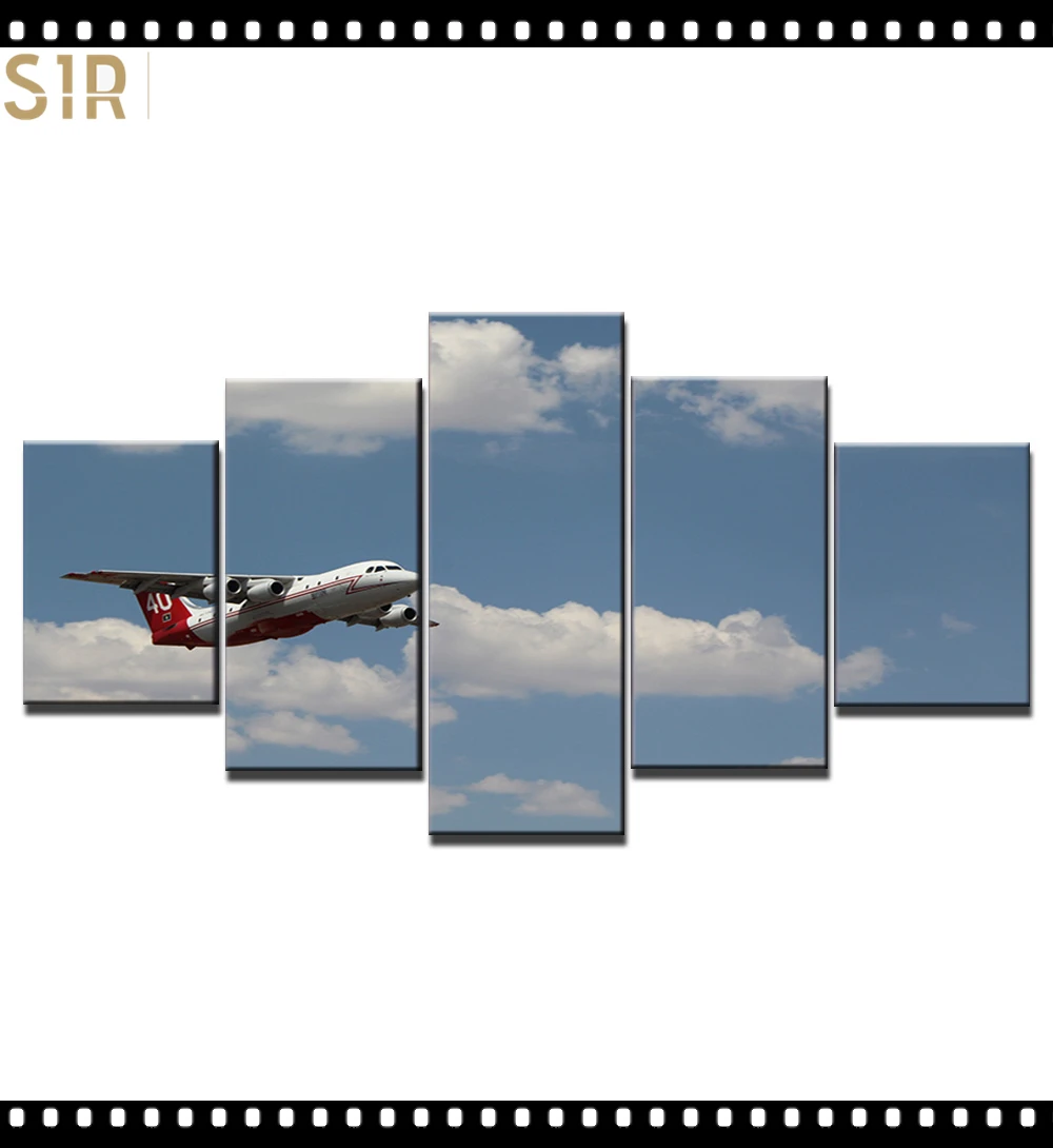 Decor Poster Living Room HD Printed Pictures 5 Piece/Pcs Modern Wall Art Home Painting Decoration Scenery | Дом и сад