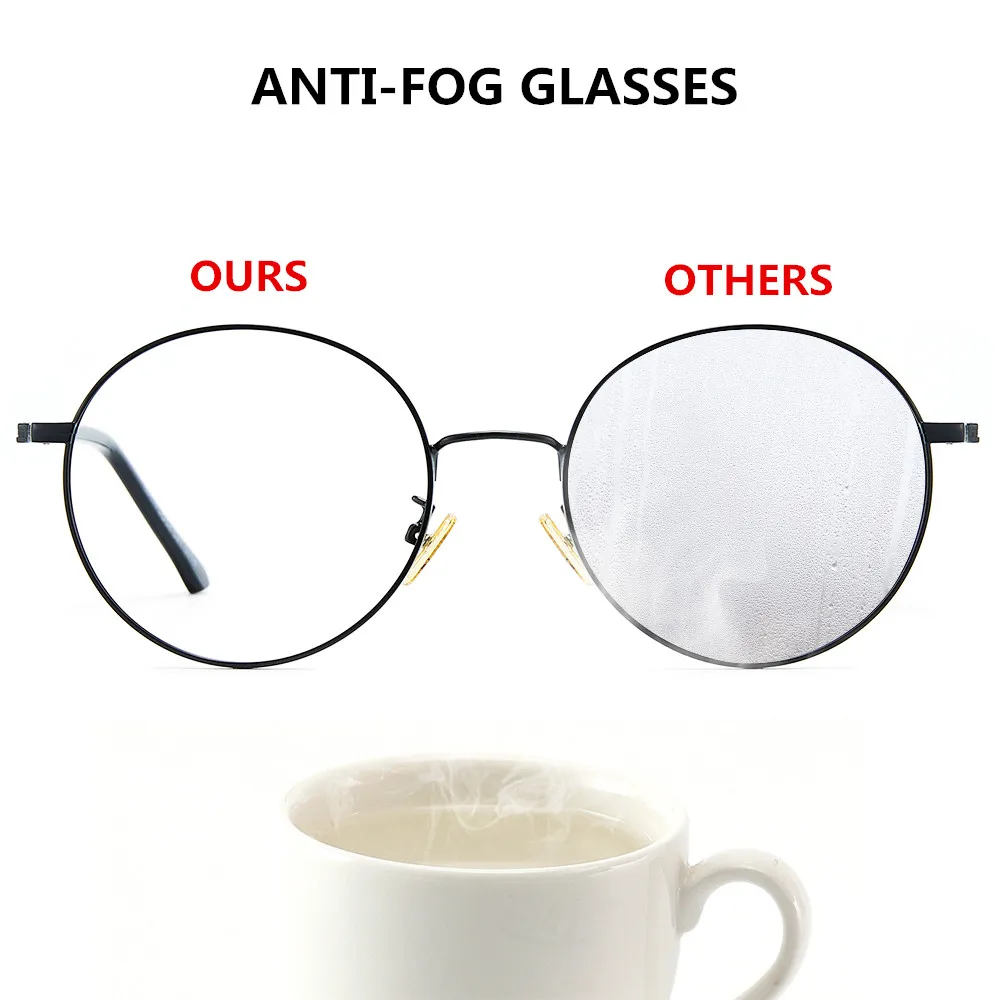 Super Tough MR-8 Series Anti-Fog lens Index 1.56/1.61/1.67 Optical Prescription Aspherica Resin Lens Myopia Hyperopia HMC Lenses