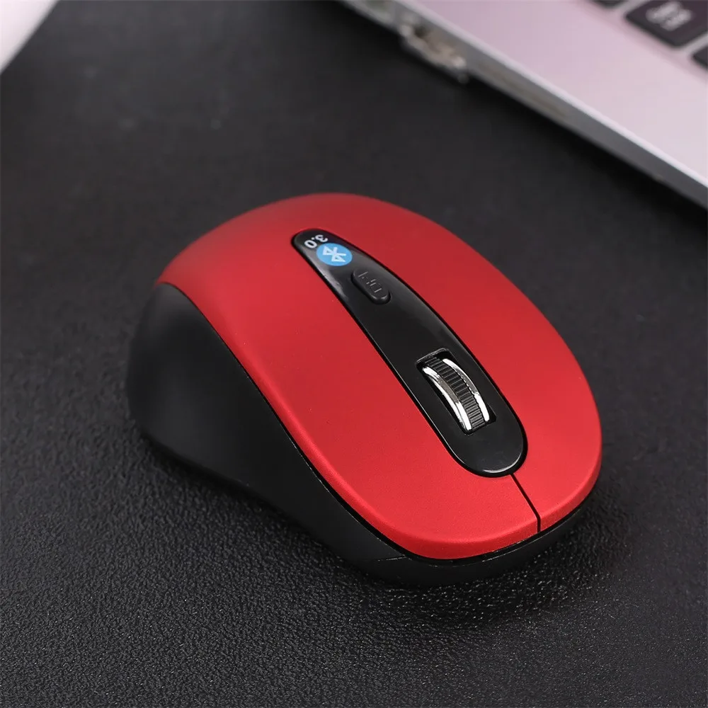 Мыши из АБС-пластика, эргономичная функция, 6 кнопок, беспроводная мини-мышь Bluetooth 3,0 6D 1600 dpi, оптическая игровая мышь для ноутбука zz5