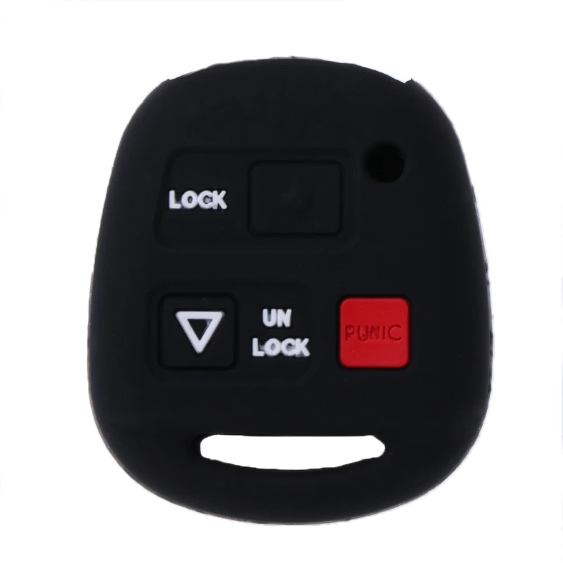 

3 Buttons Silicone Car Key Fob Cover Case For Lexus ES300 GS LS IS LX RX SC RX400h