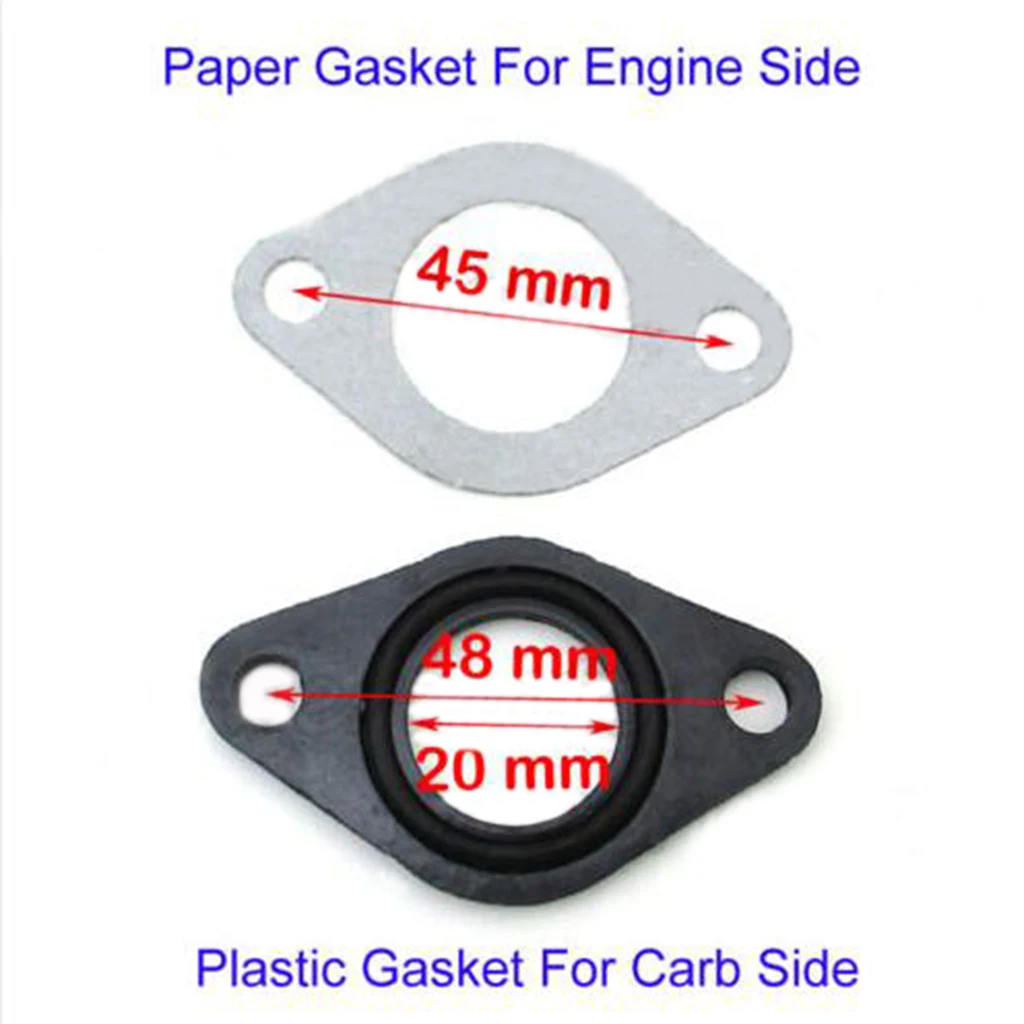 

PZ19 50CC 90CC 110CC Lever Carburetor Air Filter ATV Go-Kart 19mm Cable