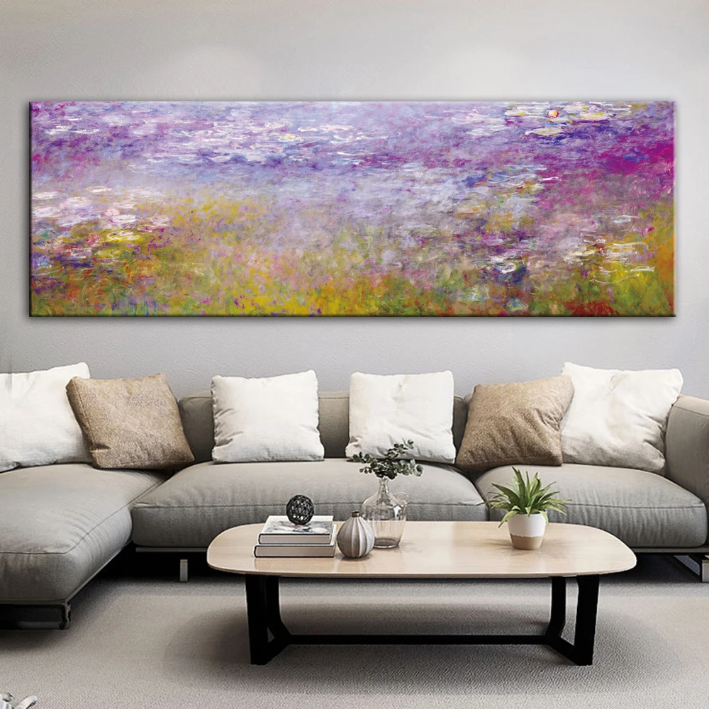 

Large Monet Water Lilies diamond embroidery sale diamond painting full square round drill mosaic diamond set 3d cross stitch