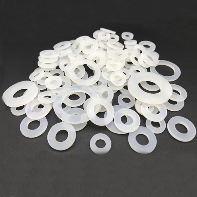 1/5/10/20 Pieces Silicone Washer Gaskets Rubber Seal O rings 6x12x2mm