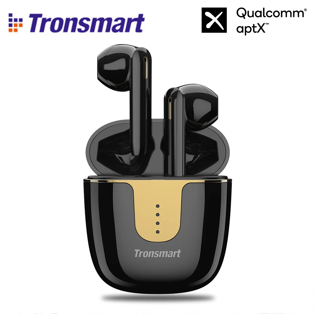 Наушники вкладыши TWS Bluetooth наушники Tronsmart оникс Ace Беспроводной aptX с чип Qualcomm Шум