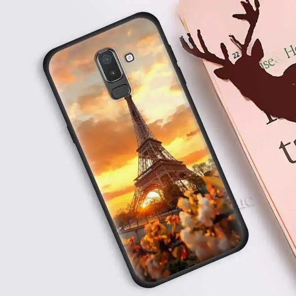Париж Эйфелева башня Франция чехол для samsung Galaxy J8 J6 J4 A6 A7 A8 A9 плюс M10 M20 M30 S M40 силиконовый чехол для телефона с изображением на задней панели Чехол - Цвет: B11