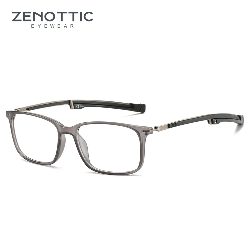 Очки ZENOTTIC с металлической оправой для мужчин и женщин оптические аксессуары