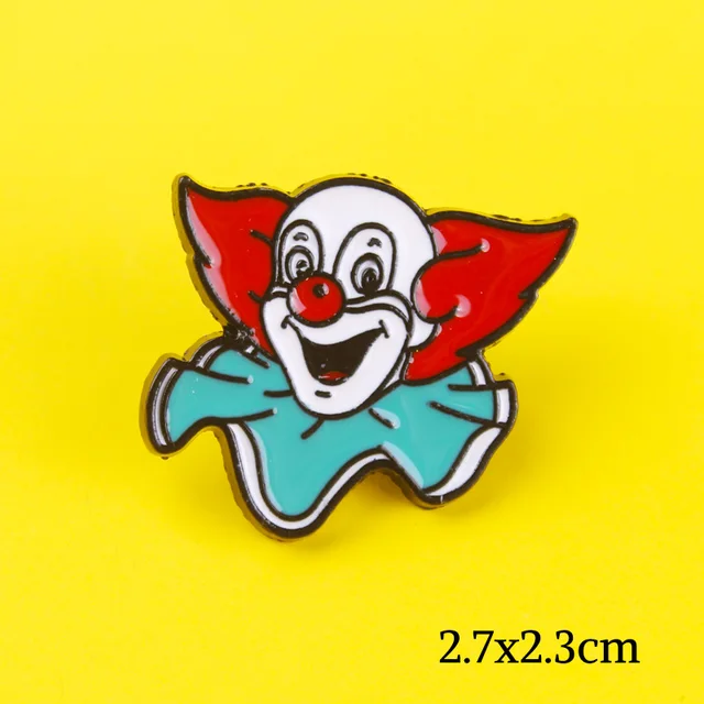 Cartoon Cute Clown Badges On Backpack Set Joker Badges For Clothes Enamel Pins For Backpacks Clothes Lapel Pin Badge Accessories Badges Aliexpress