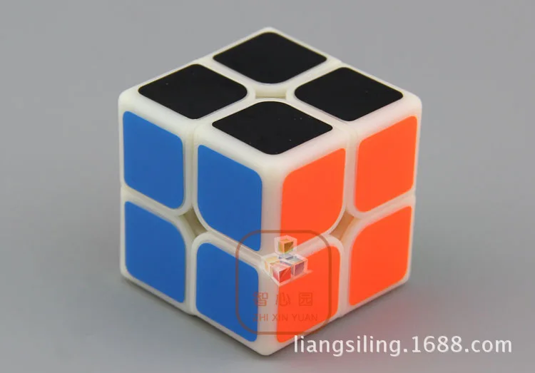 [Party Is 50mm Feather Star Second Order Magic Cube Primary Color] New Products Profession Game 2-Order Children'S Educational T