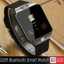 Умные часы с сенсорным экраном dz09 с камерой Bluetooth наручные часы SIM карты Smartwatch для Ios Android телефонов Поддержка нескольких языков
