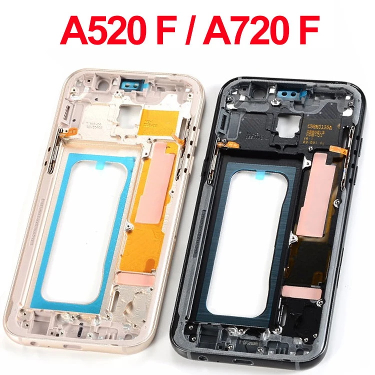 Корпус средней рамы для Samsung A3 A5 A7 2017 A520 A520F A720 A720F A320 A320F|Корпусы и рамки мобильных