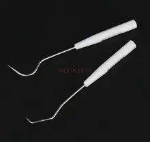 304 Stainless Steel Toothpick Ticker Tooth Decay Hook Portable Portable Mini Metal Tool Sale