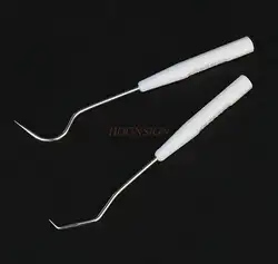 304 Stainless Steel Toothpick Ticker Tooth Decay Hook Portable Portable Mini Metal Tool Sale