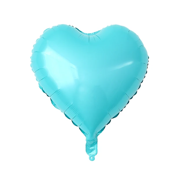 50pcs 18inch Star Heart Aluminum Balloons Inflatable Helium Balloon Birthday Party Decorations Kids Wedding Engagement  Globos as picture