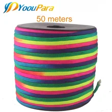 50 метров Радужный Паракорд шнур парашютный канат трос Tie Dye style type III 4 мм канат 7 Strand 550 Paracord