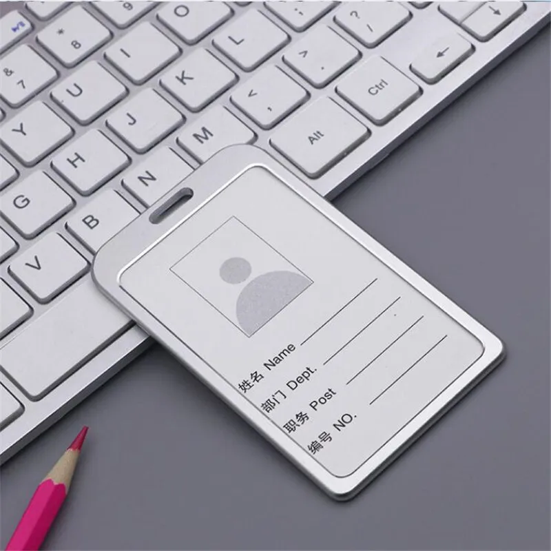Sleek Metal Business Card and ID Holder Wallet