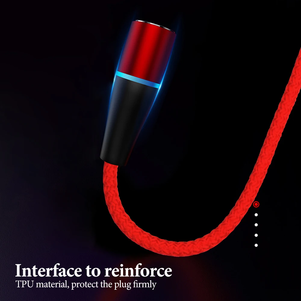 Магнитный Micro USB кабель 3A для быстрой зарядки и передачи данных samsung, Магнитный зарядный кабель usb type C 1 м, зарядный кабель для мобильного телефона