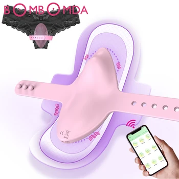 APP Remote Control Portable Panty Vibrator Vibrator for Women Clitoral Stimulator Invisible Vibrating Egg Erotic Sex Toys Shop 1