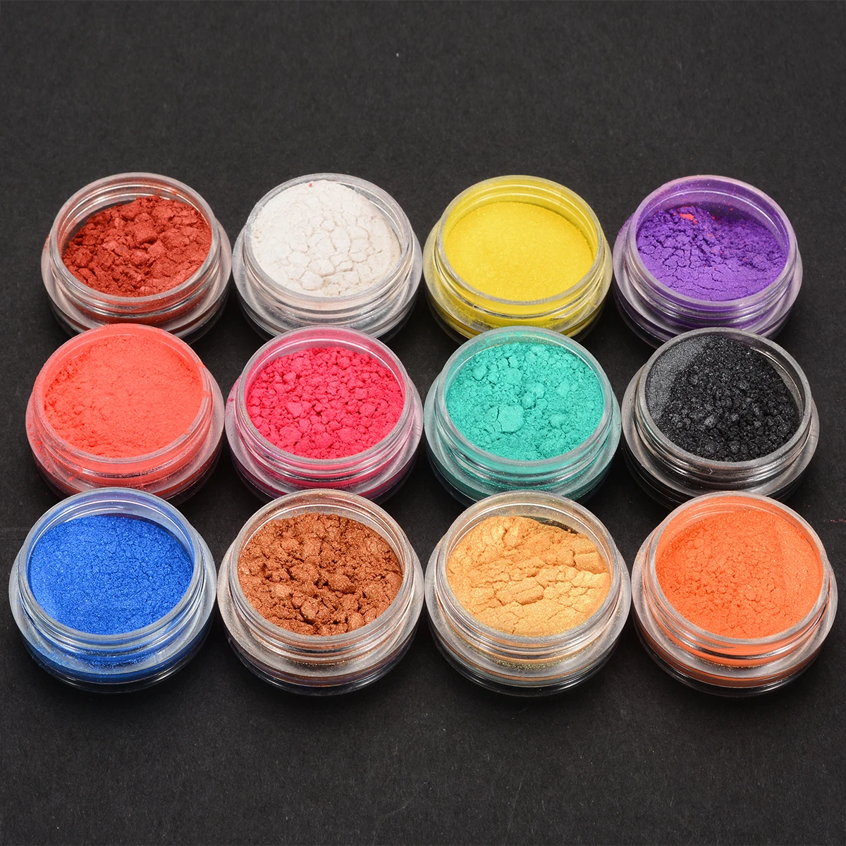 12 Colors Mica Powder Epoxy Resin Dye Pearl Pigment Natural Mica
