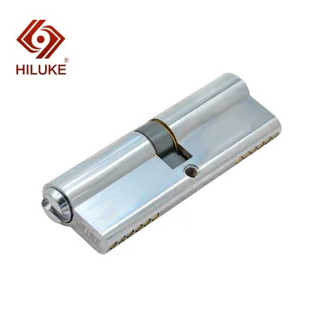 

HILUKE 90mm zinc alloy lock core security double open lock cylinder three keys hihg quality