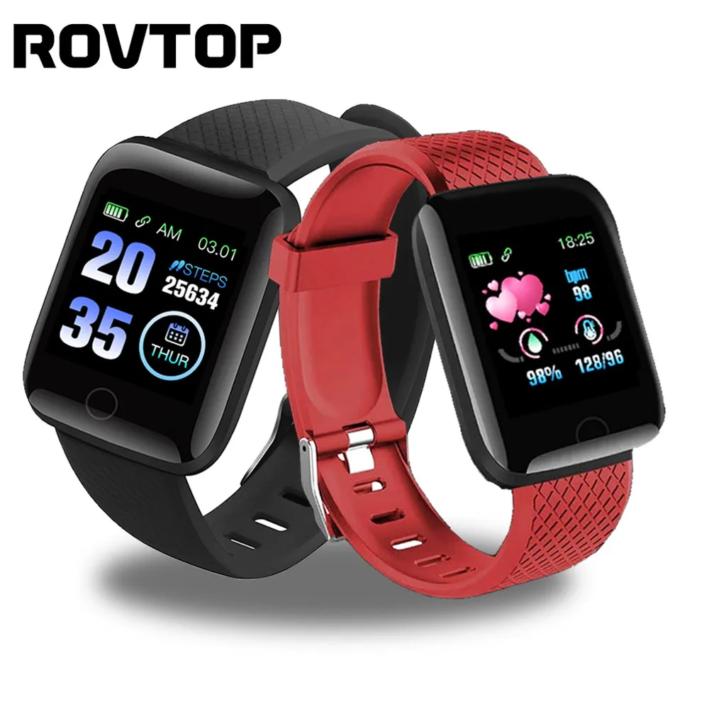 116 Men's Smart Watch Blood Pressure Measurement Waterproof Fitness