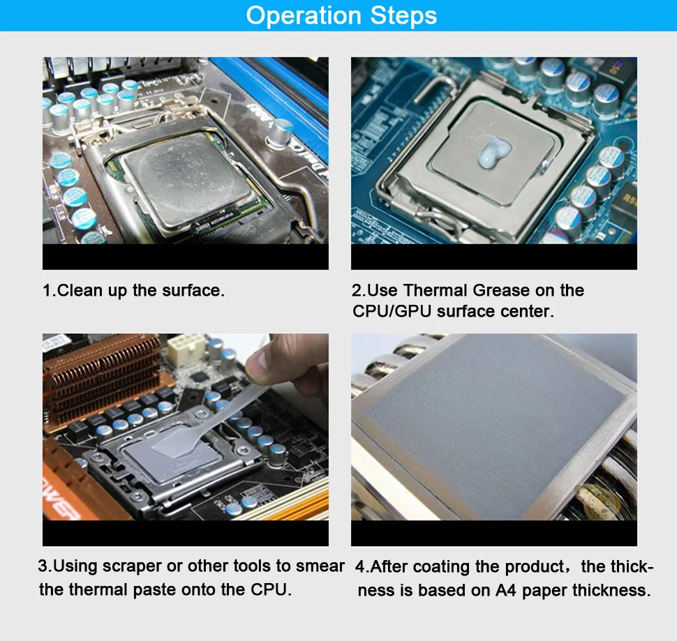 GD900 термопаста процессор CPU GPU светодиодный ЖК-охладитель охлаждения термопаста VGA составной радиатор пластырь паста Силиконовая