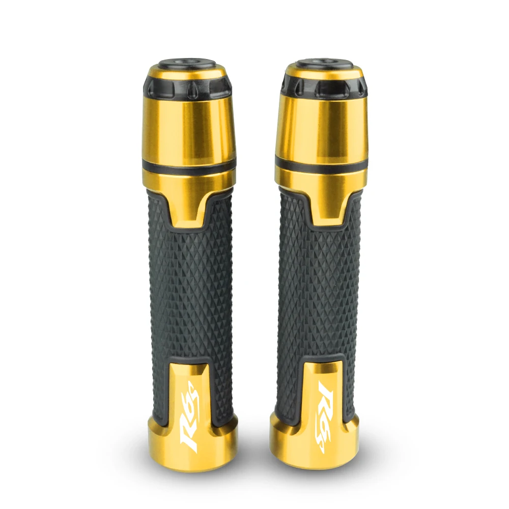 gold R6S Для YAMAHA R6S канадская ВЕРСИЯ 2007-2009 2008 аксессуары Мотоцикл с ЧПУ рукоятка руля и бар ручки торцевой слайдер крышка набор штекеров - Цвет: gold R6S