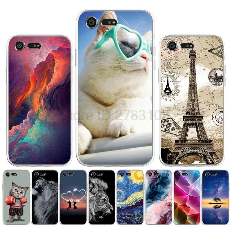Soft Silicone Tpu Case For Sony Xperia X Z1 Mini Compact PS30 X Mini Back Case For Sony Xperia 1 II Xperia1 2 Phone Cover Etui
