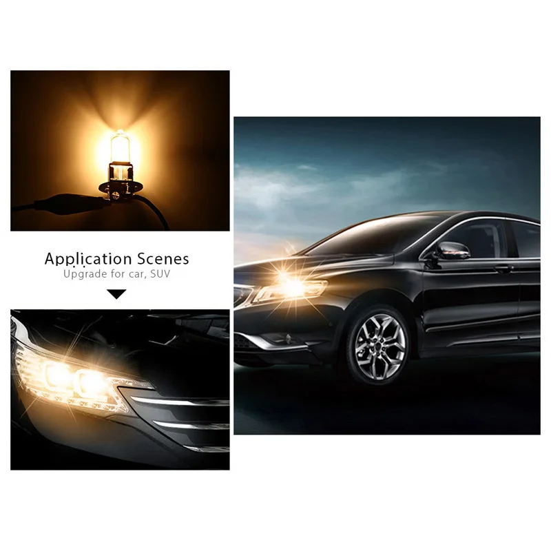 1X Philips H4 H7 H11 Vision Original Car Head Light H1 H3 H8 H9 9005 9006 HB3 HB4 3200K Auto Standard Lamp Halogen Bulb, 1x 2