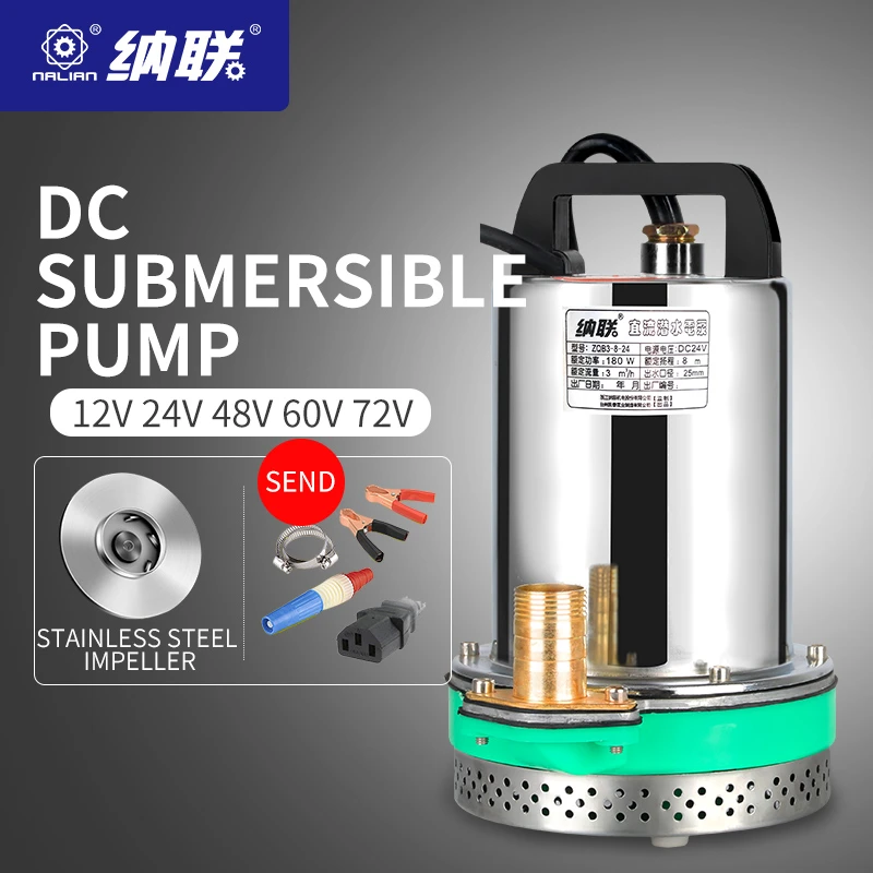 Bomba agua Dc agricultura 12V 24V 48V batería coche eléctrico micro de agua en miniatura bomba de pozo|Bombas| - AliExpress