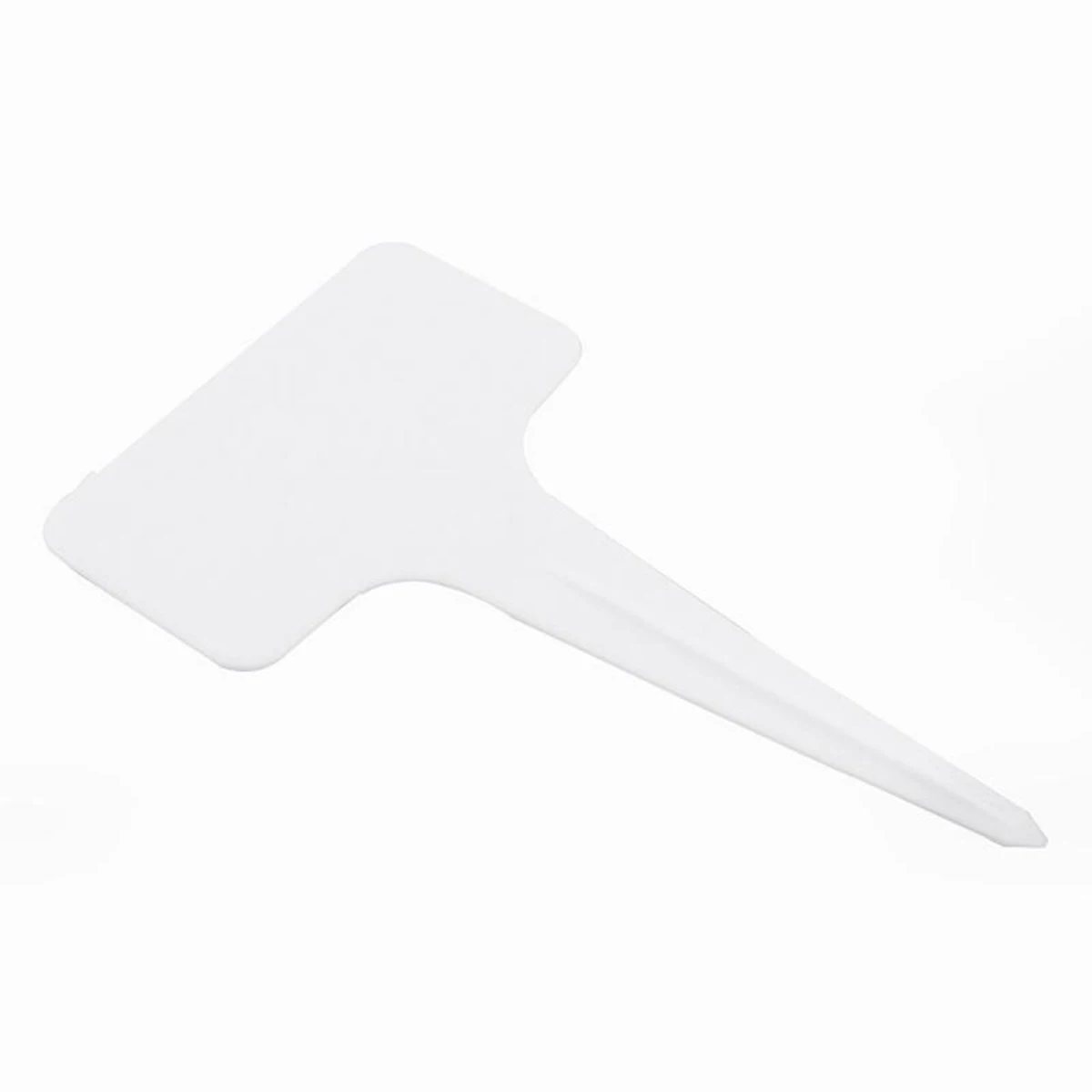 100PCS Plant Tag T-shaped Plastic Sign Card Garden Plant Label Flower Thick Mark Label Mark Garden Decoration Ornaments