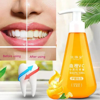 

Baking Fruit Clear Protect Gums Toothpaste Whiten Teeth Toothpaste Convenient durable practical Home personality Protection