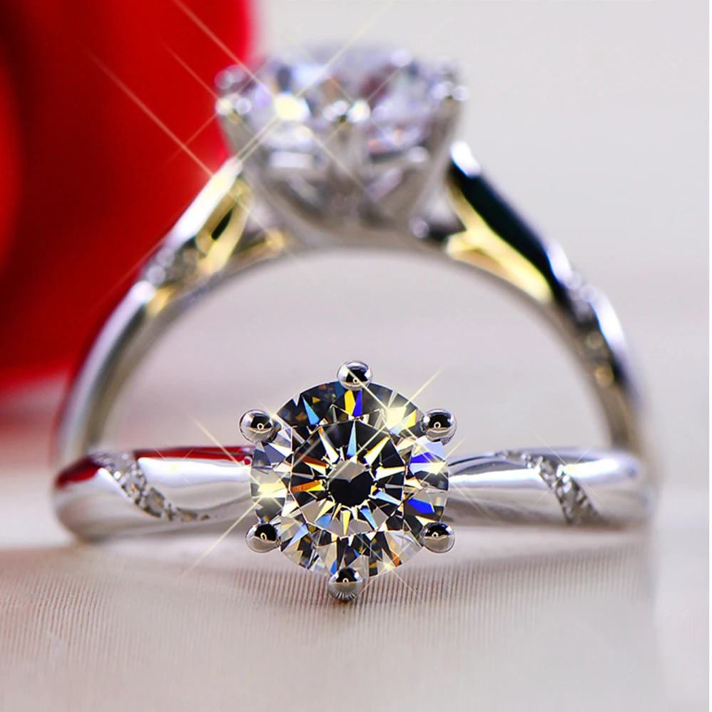 Huitan Luxury Square Shape Women Wedding Rings Brilliant Cubic Zirconia Elegant Bridal Marriage Ring Engagement Jewelry Hot Sale - Image 4