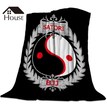 

Chinese Eight Diagrams Tai Black Background Throw Blanket Soft Comfortable Velvet Plush Blankets Warm Sofa Bed Sheets