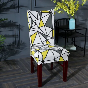 

Spandex Stretch Chair Cover Hotel Home Banquet Dining Room Seat Covers Wedding Party Slipcovers Protection Chair Covers